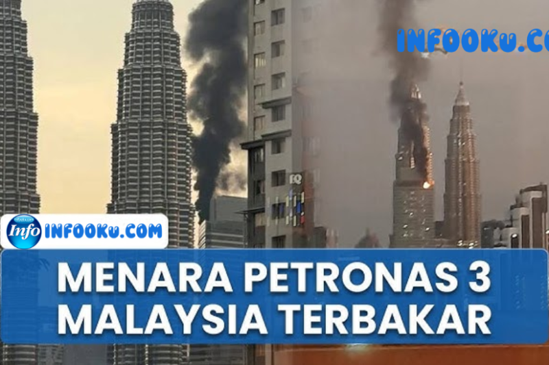 Kebakaran di Menara Petronas Tower 3: Api Bermula dari Restoran di Lantai 57