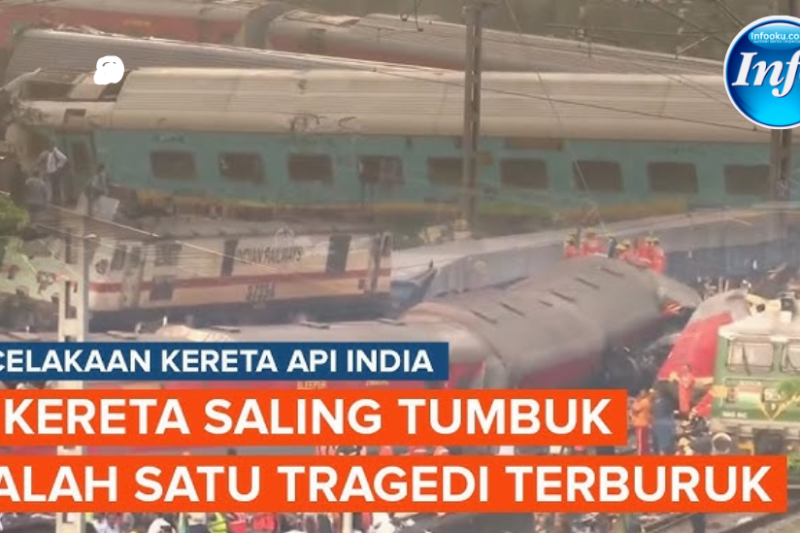 Kereta Penumpang Tabrak Kereta Barang, 11 Orang Tewas