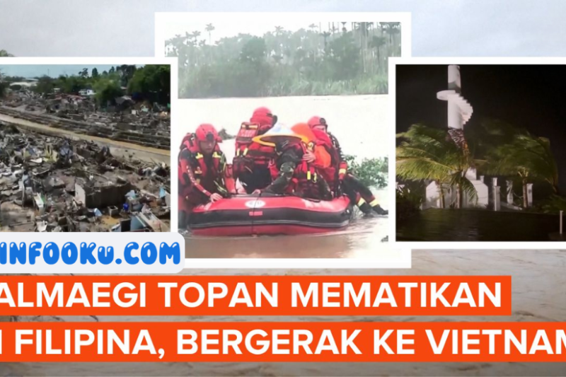 Topan Kalmaegi Menewaskan 114 Orang di Filipina dan 3 di Vietnam, Ribuan Rumah Hancur Diterjang Angin dan Banjir