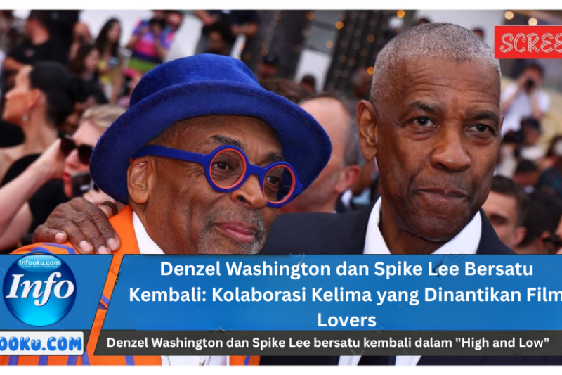 Denzel Washington dan Spike Lee Bersatu Kembali: Kolaborasi Kelima yang Dinantikan Film Lovers