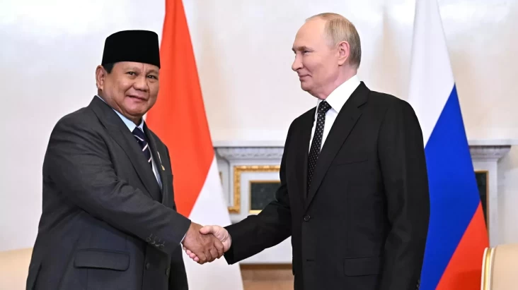 Putin dan Prabowo akan Berunding di Moskow pada Rabu